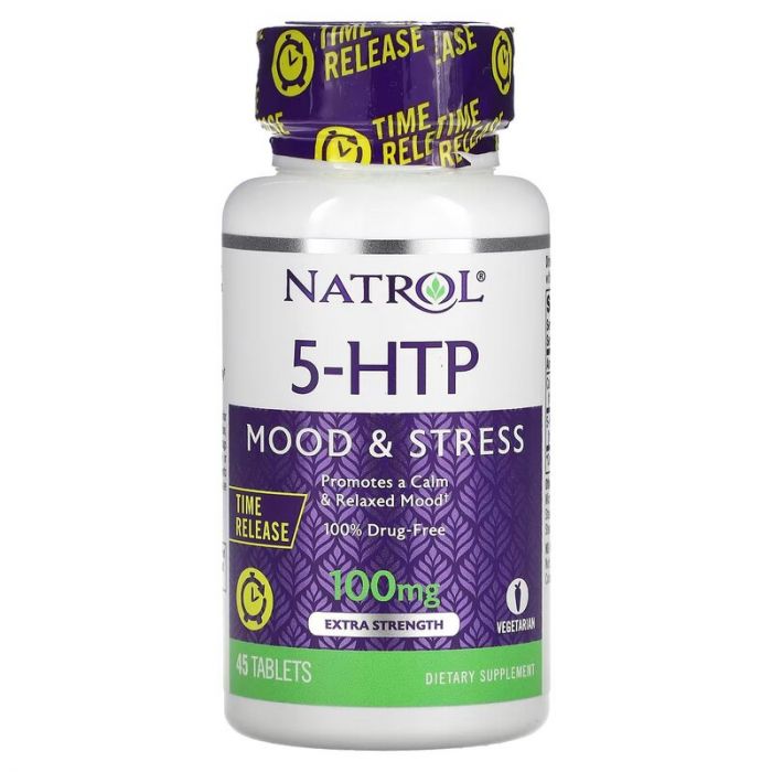 5-HTP 100mg Time Release | Natrol, 45 tablets 5-HTP 100mg Time Release | Natrol, 45 tablets