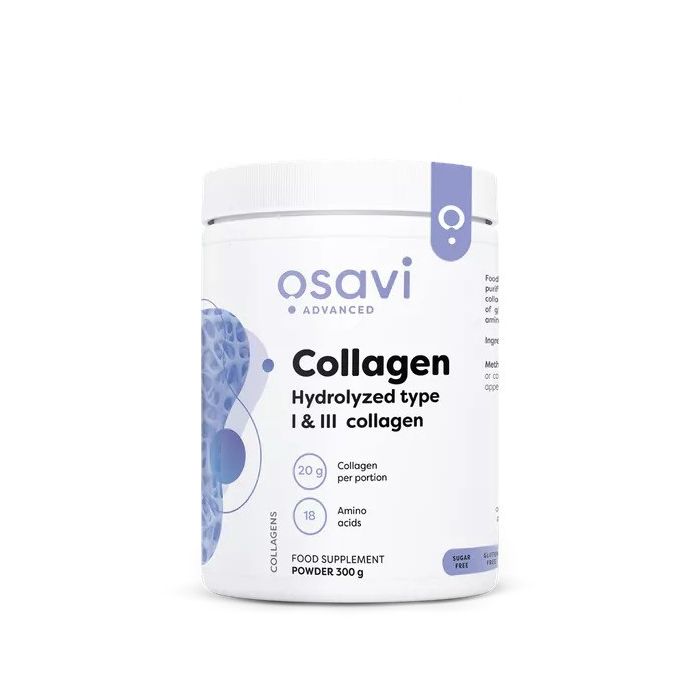 Osavi | Collageen poeder | Collagen peptides type 1 en 3, 5904139921524
Osavi | Collageen poeder | Collagen peptides type 1 en 3, 5904139921524