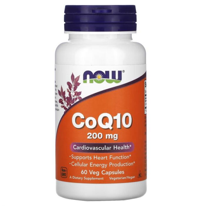NOW CoQ10 200 mg Veg Capsules. 733739031761 NOW CoQ10 200 mg Veg Capsules. 733739031761