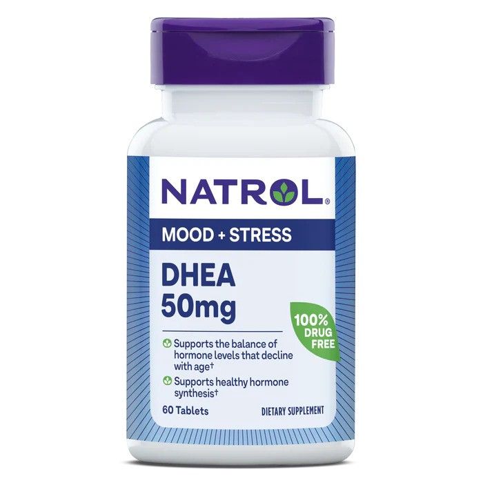 DHEA 50mg 60 tabletten | Natrol. 047469161064 DHEA 50mg 60 tabletten | Natrol. 047469161064