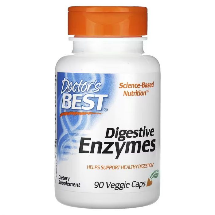 Doctor's Best Digestive Enzymes, 90 Veggie Caps. 753950000476 Doctor's Best Digestive Enzymes, 90 Veggie Caps. 753950000476