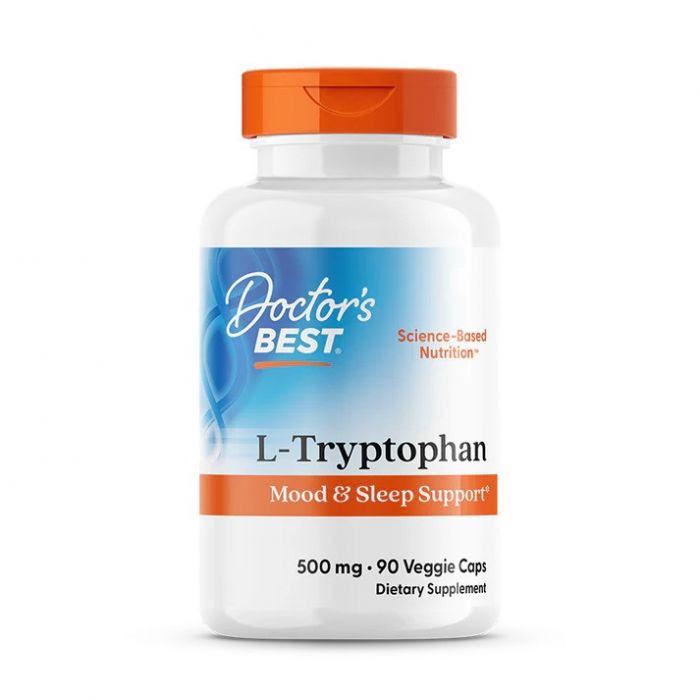 Doctor's Best L-Tryptophan, 500 mg, 90 Veggie Caps Doctor's Best L-Tryptophan, 500 mg, 90 Veggie Caps