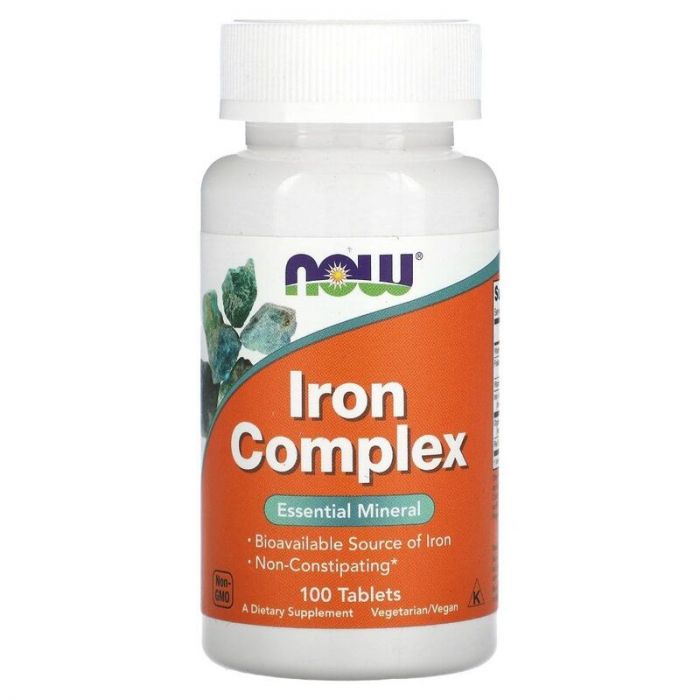 Iron Complex (IJzer) | NOW Foods. 733739014405 Iron Complex (IJzer) | NOW Foods. 733739014405