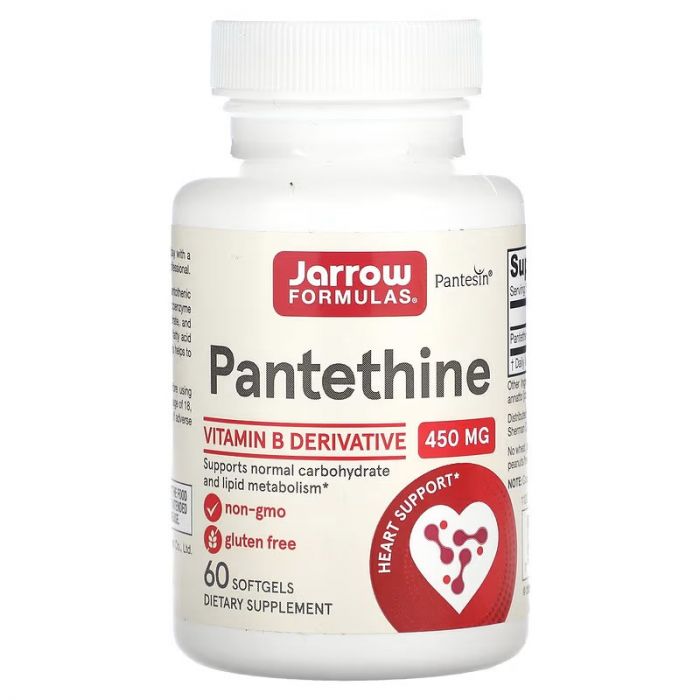 Jarrow Formulas Pantethine 450 mg . 790011180067 Jarrow Formulas Pantethine 450 mg . 790011180067