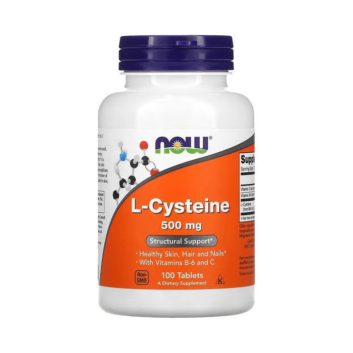 NOW L-Cysteine 500 mg Tablets. 733739000774 NOW L-Cysteine 500 mg Tablets. 733739000774