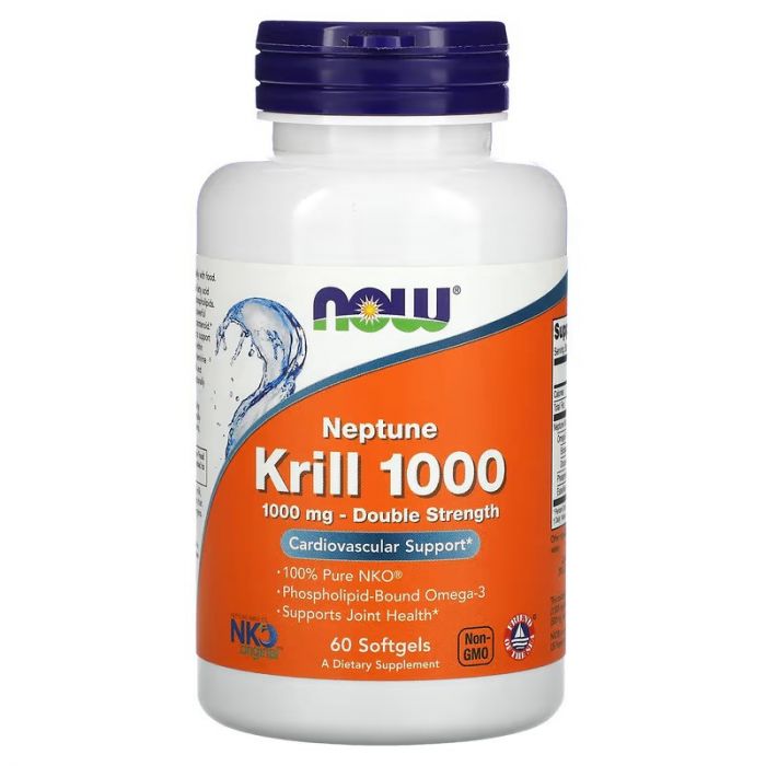 NOW Foods Krill Olie Neptunus 1000 mg. 733739016270 NOW Foods Krill Olie Neptunus 1000 mg. 733739016270
