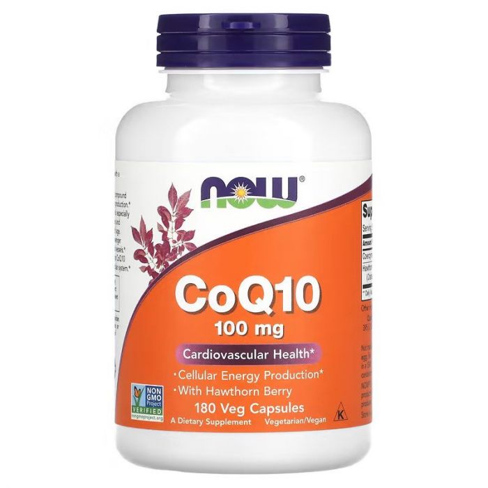 CoQ10 100 mg met meidoornbes. 733739032133 CoQ10 100 mg met meidoornbes. 733739032133