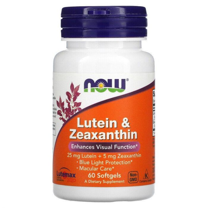Lutein & Zeaxanthin Softgels NOW. 733739030641 Lutein & Zeaxanthin Softgels NOW. 733739030641