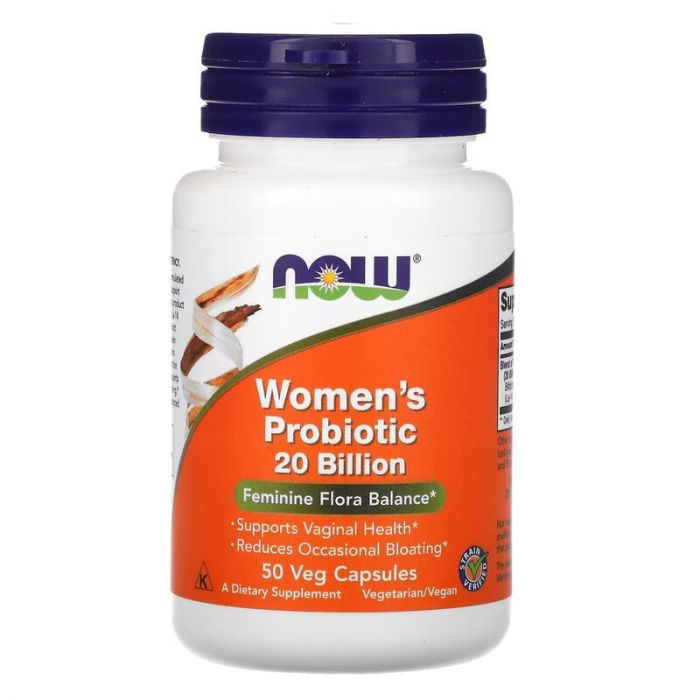 NOW Foods, Woman's Probiotic , 20 Billion, 50 Veg Capsules NOW Foods, Woman's Probiotic , 20 Billion, 50 Veg Capsules
