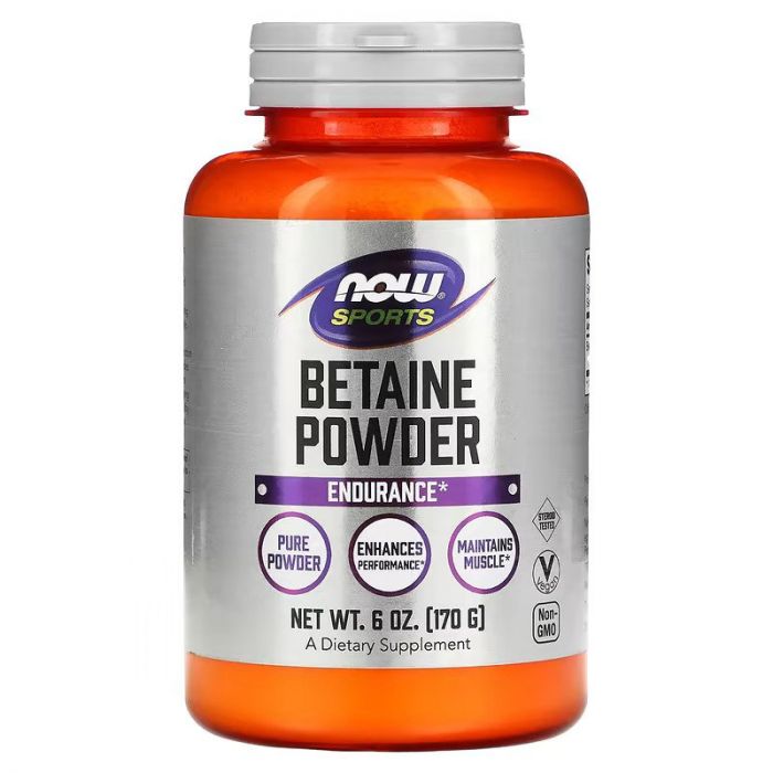 Betaine Powder - Betaïne anhydraat poeder van NOW Foods. 733739022264 Betaine Powder - Betaïne anhydraat poeder van NOW Foods. 733739022264