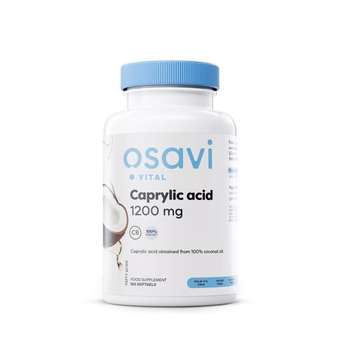 Caprylic Acid, 1200mg - 120 softgels | Osavi Caprylic Acid, 1200mg - 120 softgels | Osavi