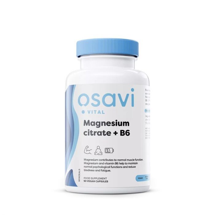 Osavi Magnesium Citrate + B6, 375mg. 5904139923290 Osavi Magnesium Citrate + B6, 375mg. 5904139923290