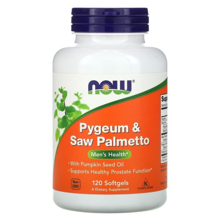 Pygeum & Saw Palmetto Softgels, NOW Foods, 733739047298 Pygeum & Saw Palmetto Softgels, NOW Foods, 733739047298