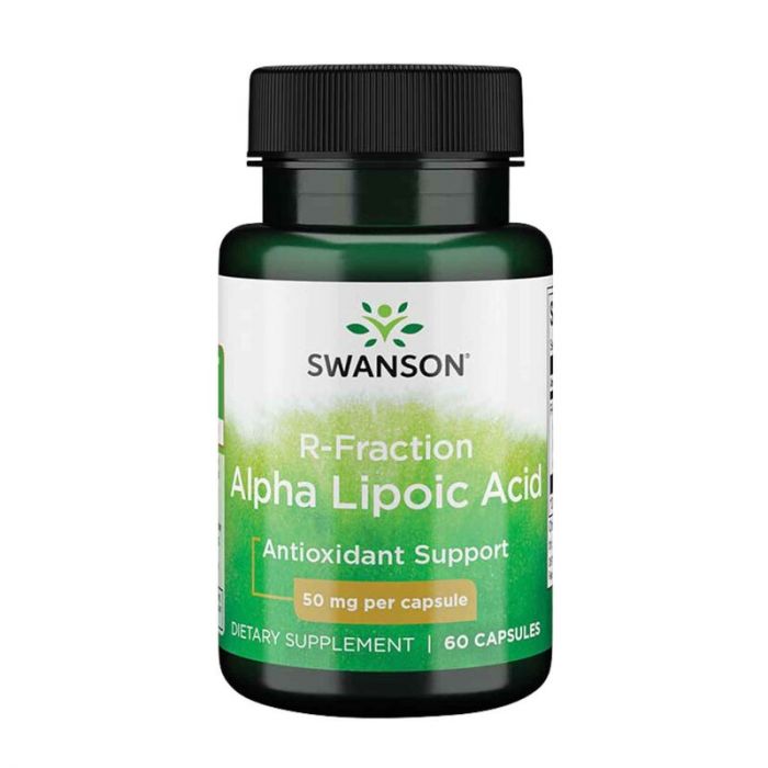 Swanson R-Fraction Alpha Lipoic Acid, 50mg. 087614022512 Swanson R-Fraction Alpha Lipoic Acid, 50mg. 087614022512