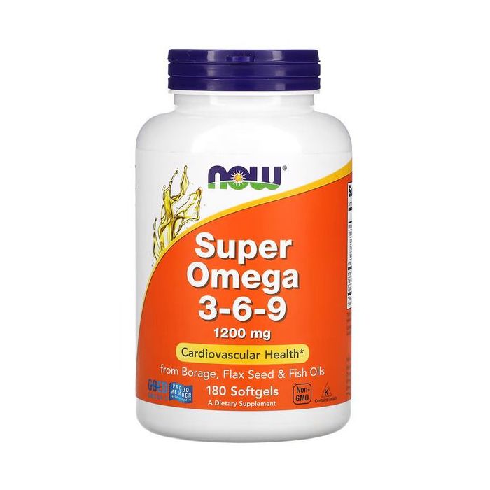 Super Omega 3-6-9 1200 mg | Now Foods. 733739018410 Super Omega 3-6-9 1200 mg | Now Foods. 733739018410