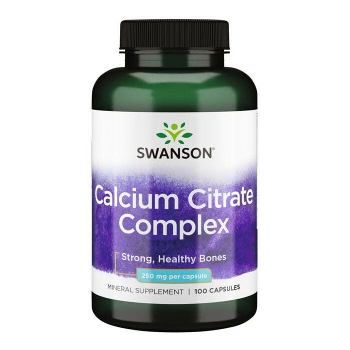 Calcium Citrate Complex 250mg 100 Caps – Swanson Calcium Citrate Complex 250mg 100 Caps – Swanson