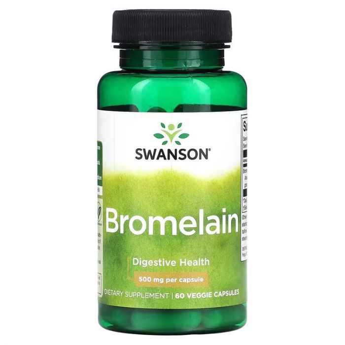 Swanson Maximum Strength Bromelain 1200 Gdu 500 Milligrams Swanson Maximum Strength Bromelain 1200 Gdu 500 Milligrams