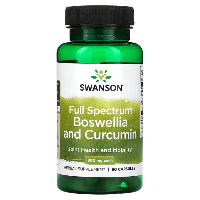 Full Spectrum Boswellia and Curcumin, Swanson Full Spectrum Boswellia and Curcumin, Swanson