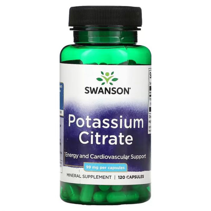 Swanson Potassium Citrate, Kalium citraat Swanson Potassium Citrate, Kalium citraat