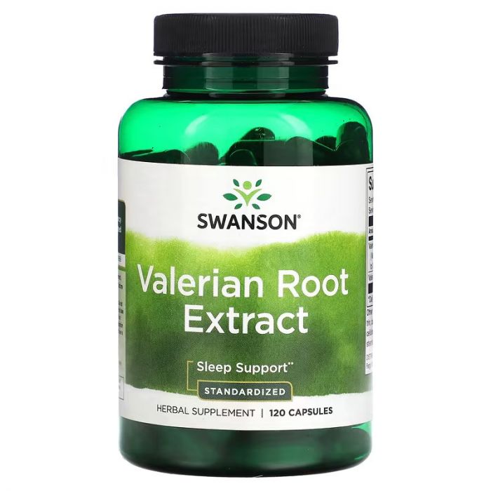 Swanson, Valerian Root Extract, Standardized, 120 Capsules Swanson, Valerian Root Extract, Standardized, 120 Capsules