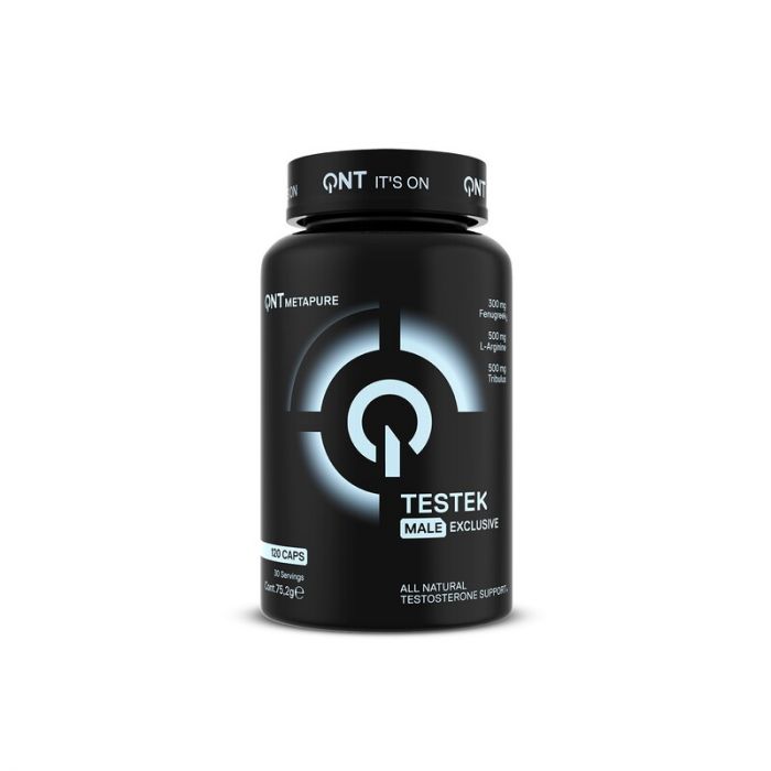TESTEK TESTOSTERON BOOSTER | 120 CAPSULES, QNT
TESTEK TESTOSTERON BOOSTER | 120 CAPSULES, QNT