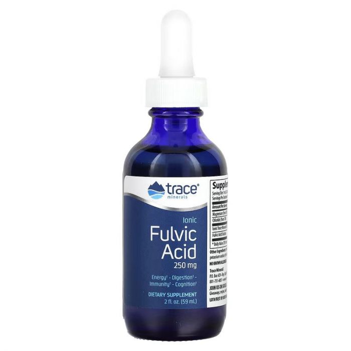 Trace Minerals Ionic Fulvic Acid, 2 fl. oz. 878941003110 Trace Minerals Ionic Fulvic Acid, 2 fl. oz. 878941003110
