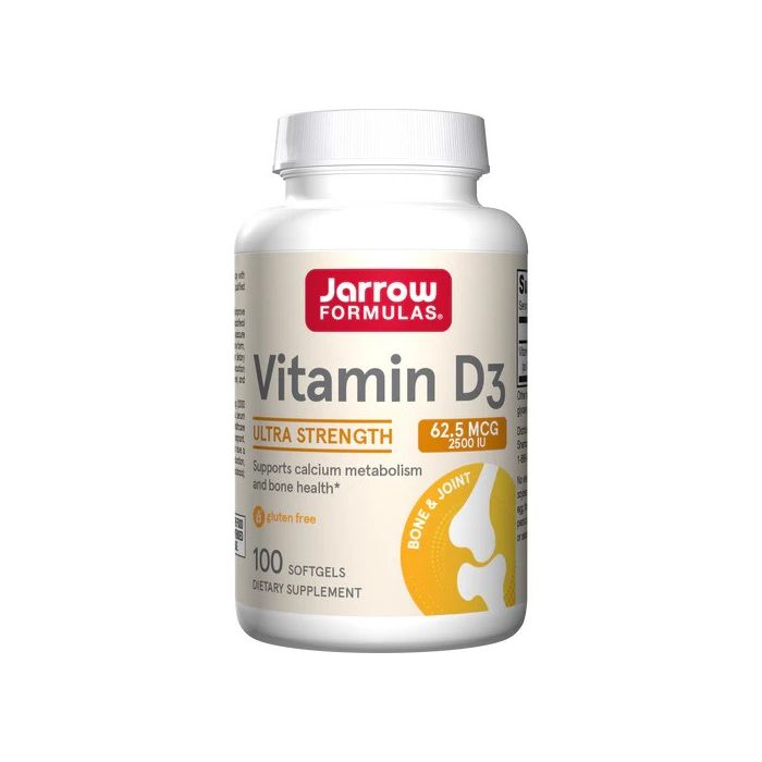 Jarrow Formulas Vitamin D3 2500 IU 100 softgels. 790011290421 Jarrow Formulas Vitamin D3 2500 IU 100 softgels. 790011290421