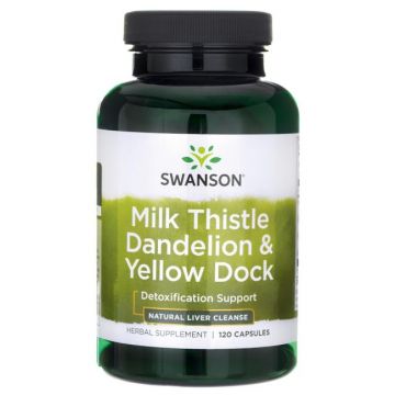 Swanson Mariadistel Paardenbloem & Yellow Dock (Krulzuring) . Als je op zoek bent naar een natuurlijke manier om je lever te reinigen, dan is dit unieke kruidenmengsel echt iets voor jou.