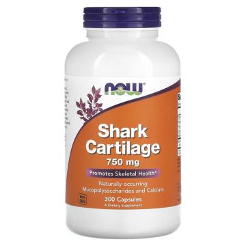 NOW Shark Cartilage 750 mg Capsules. 733739032720