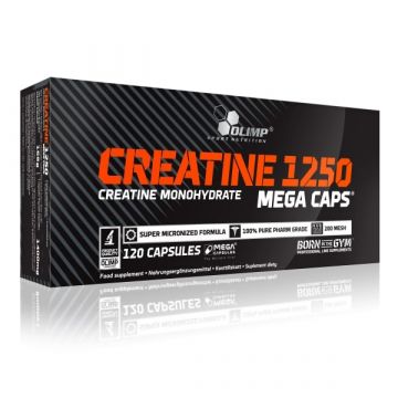 Creatine 1250 Mega Caps | Olimp. 5901330022340