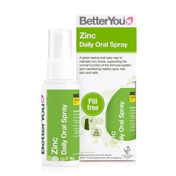 Zinc Daily Oral Spray BetterYou, zink bisglycinaat spray. 96201428